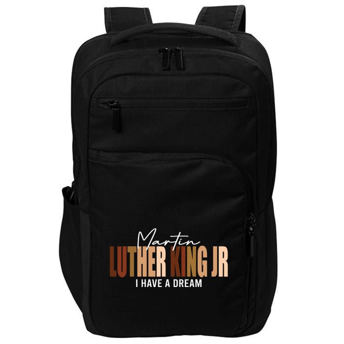 Melanin Mlk Martin Luther King Jr I Have Dream Cool Impact Tech Backpack