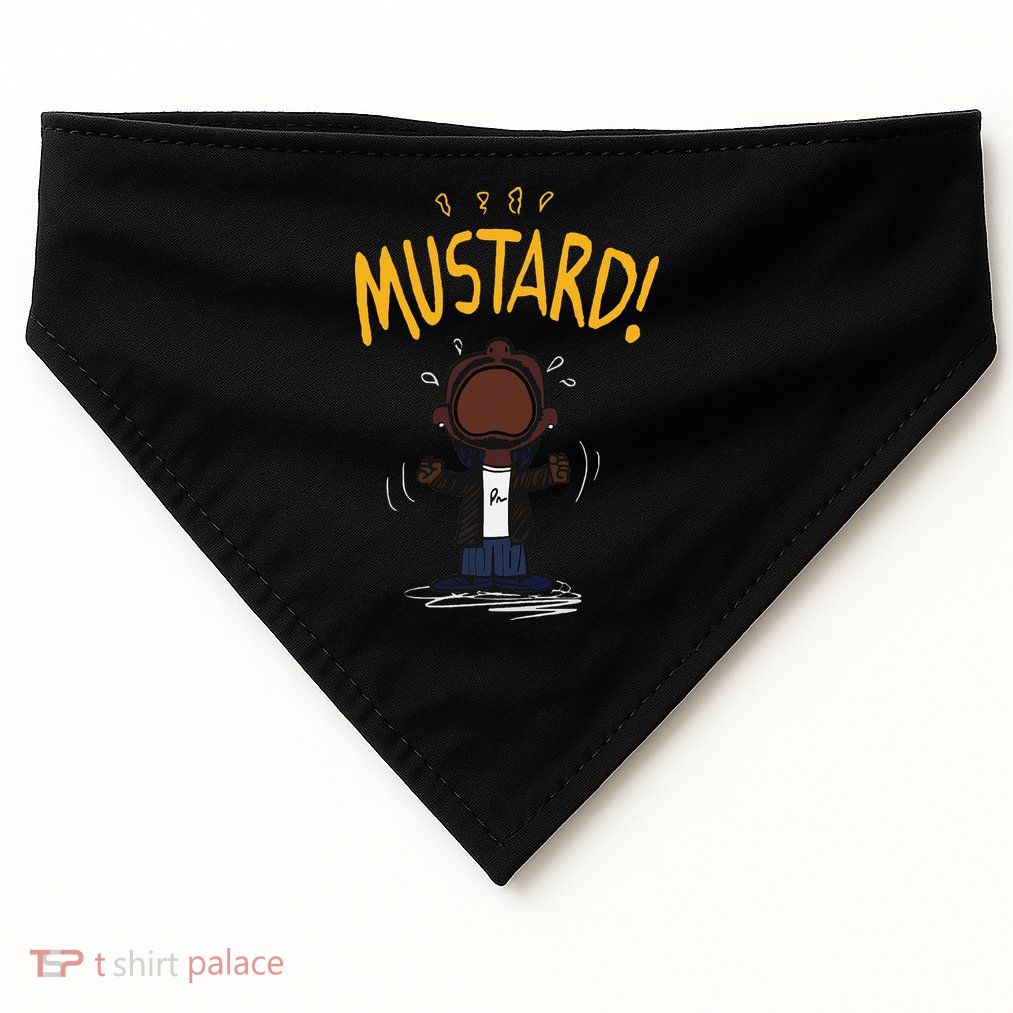 Mustard Meme USA-Made Doggie Bandana
