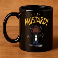 Mustard Meme 11oz C Handle Ceramic Mug