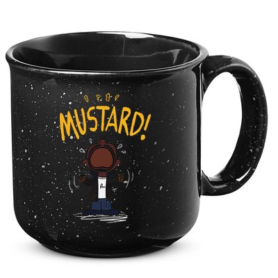 Mustard Meme 15oz Campfire Ceramic Mug