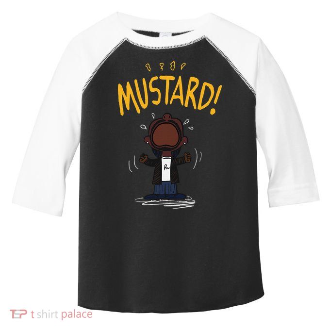 Mustard Meme Toddler Fine Jersey T-Shirt
