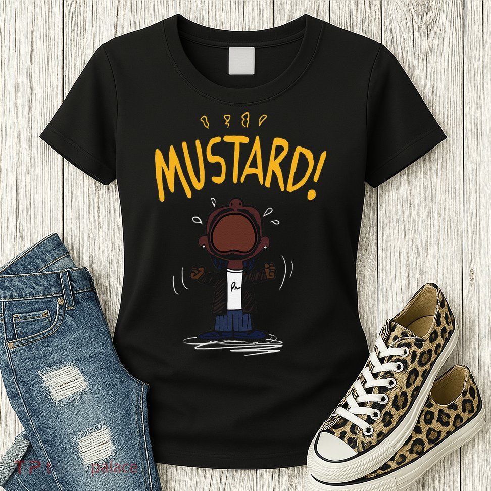 Mustard Meme Womens T-Shirt