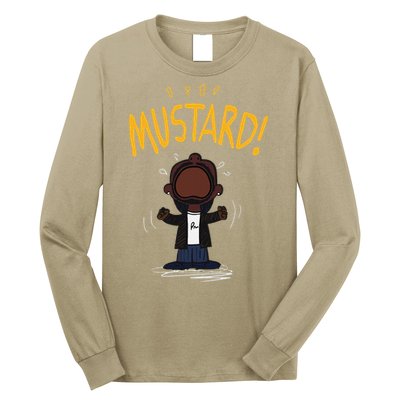 Mustard Meme Long Sleeve Shirt