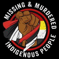 Mmiw & Mmip Mmiw Awareness Black Small Wool Snapback Cap