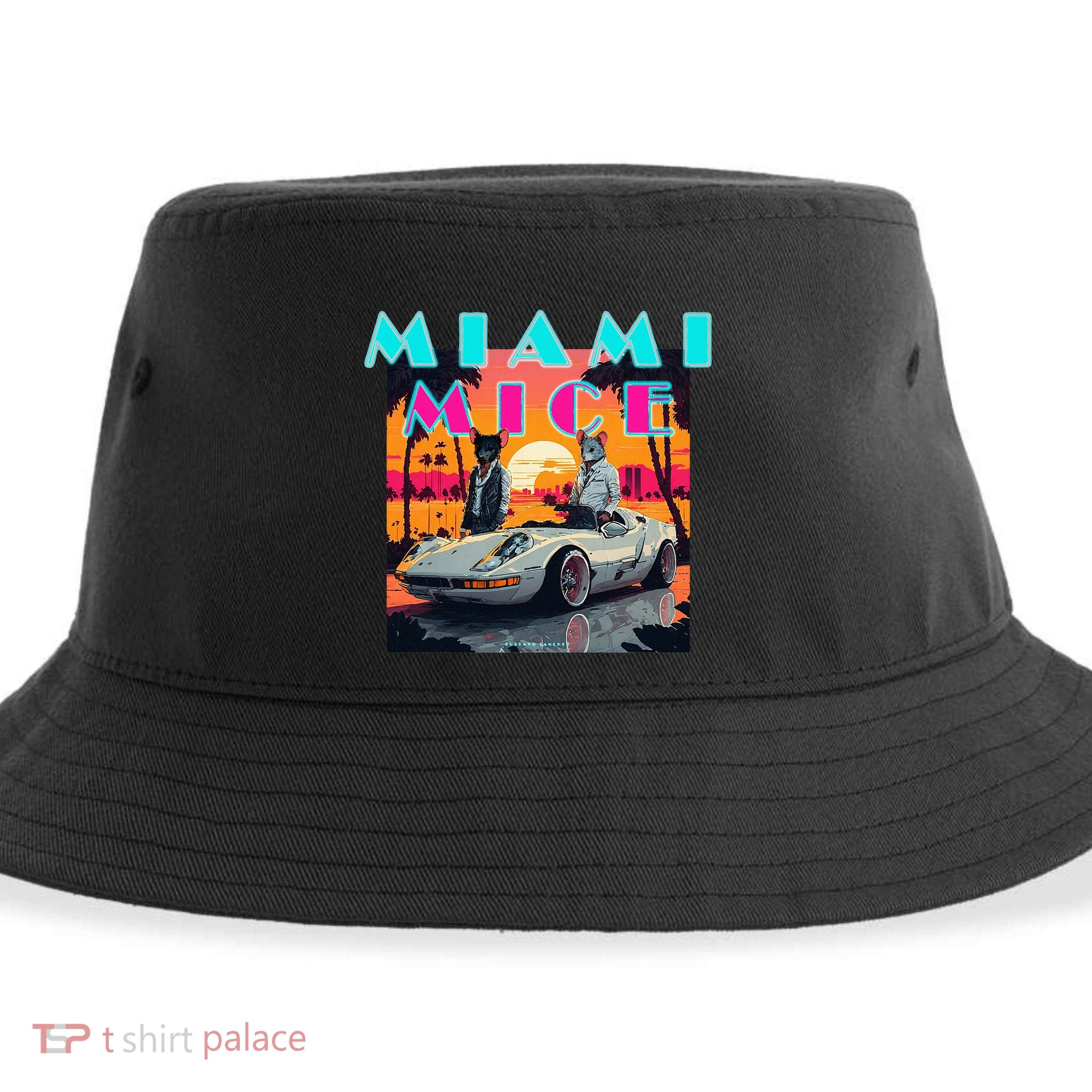 Miami Mice Sustainable Bucket Hat