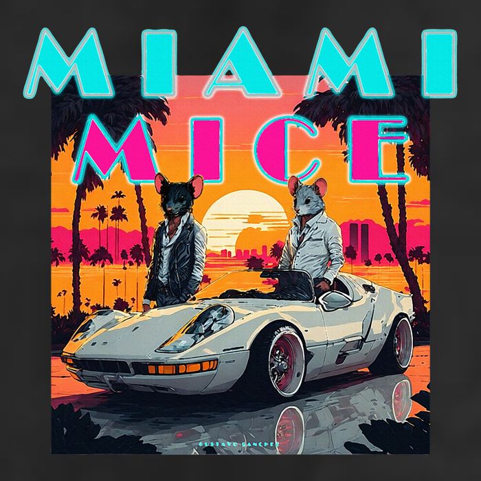 Miami Mice Adult Drive Performance Visor