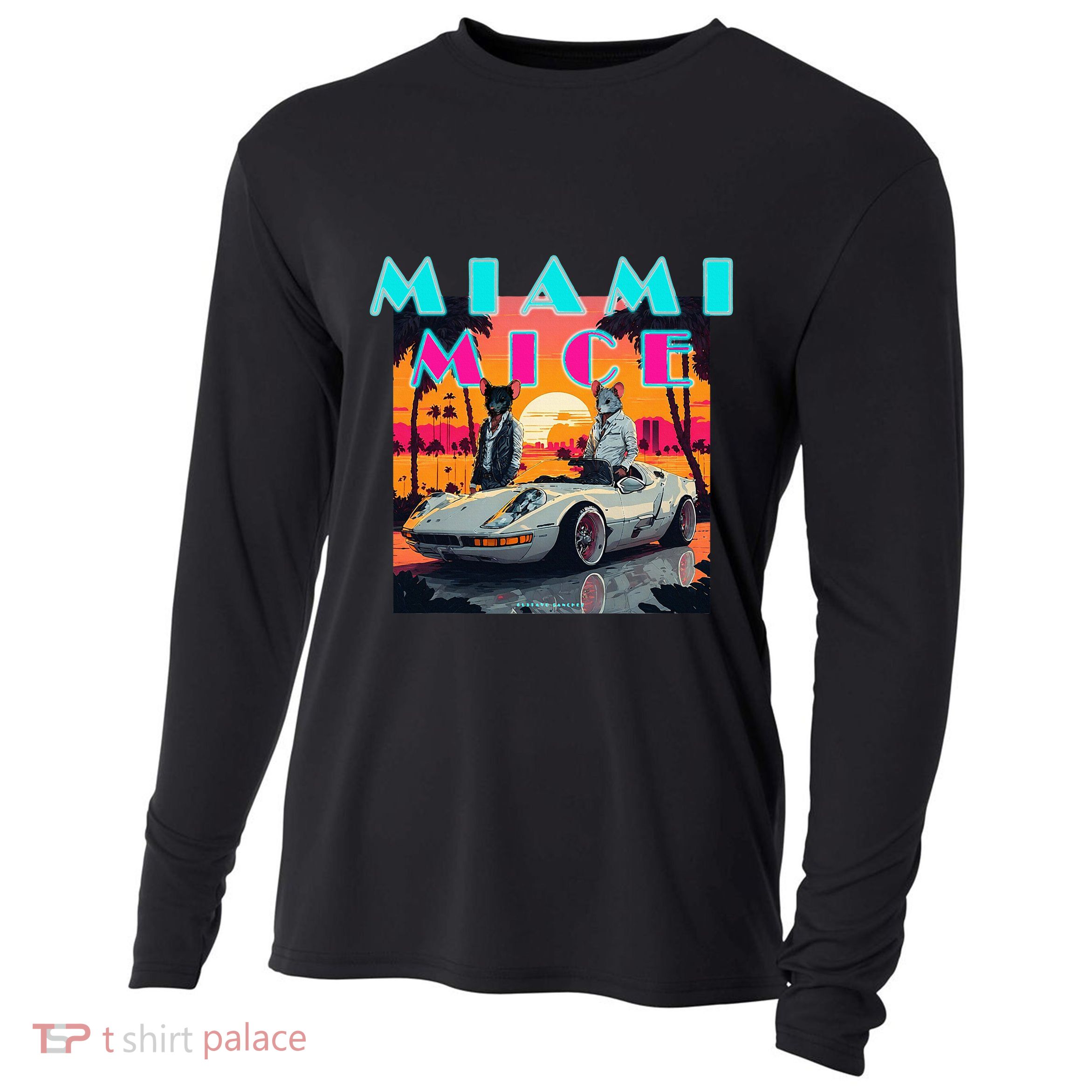 Miami Mice Cooling Performance Long Sleeve Crew