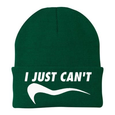 Me Motivating Myself I Just Cant Knit Cap Winter Beanie