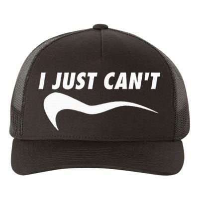 Me Motivating Myself I Just Cant Yupoong Adult 5-Panel Trucker Hat