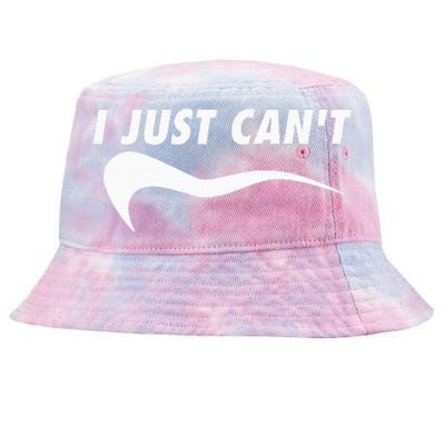 Me Motivating Myself I Just Cant Tie-Dyed Bucket Hat