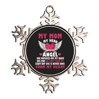 My Mom My Hero My Angel Metallic Star Ornament