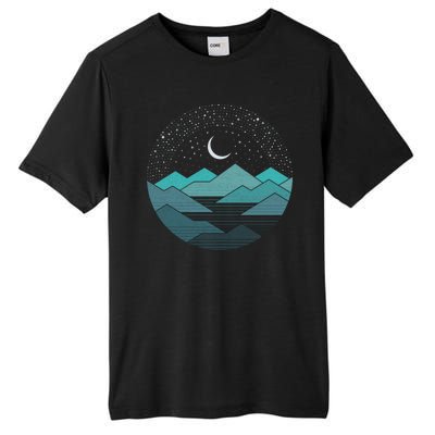 Mountain Moonlight Tall Fusion ChromaSoft Performance T-Shirt