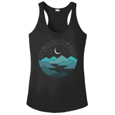 Mountain Moonlight Ladies PosiCharge Competitor Racerback Tank