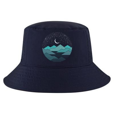 Mountain Moonlight Cool Comfort Performance Bucket Hat