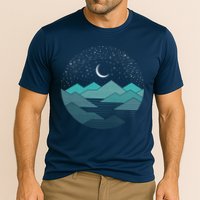 Mountain Moonlight Cooling Performance Crew T-Shirt
