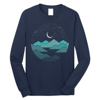 Mountain Moonlight Long Sleeve Shirt