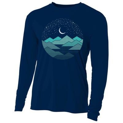 Mountain Moonlight Cooling Performance Long Sleeve Crew