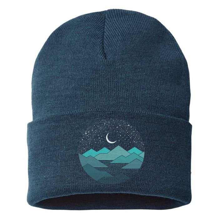 Mountain Moonlight Sustainable Knit Beanie