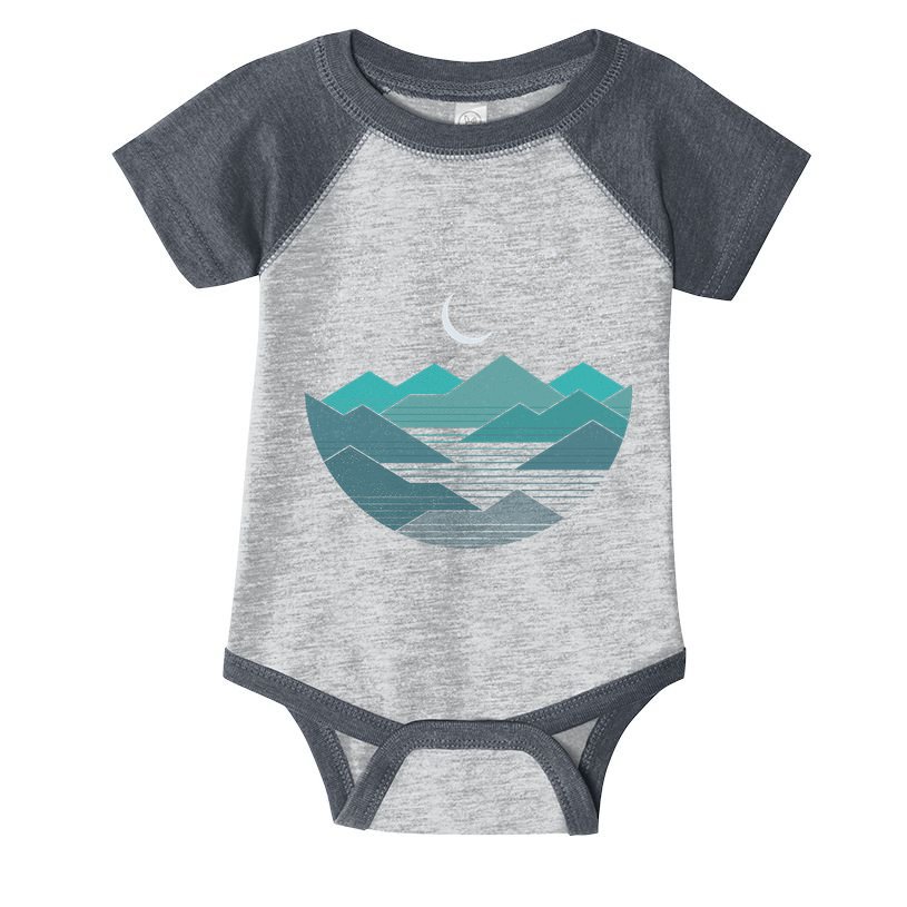 Mountain Moonlight Infant Baby Jersey Bodysuit