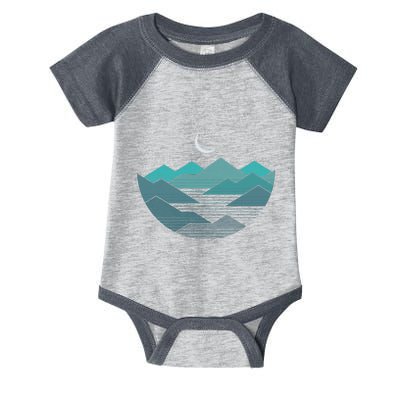 Mountain Moonlight Infant Baby Jersey Bodysuit