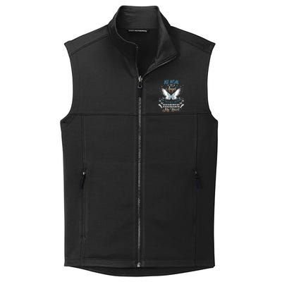 My Mom My Angel She Watch Over My Back Be Gone From My Heart Gift Collective Smooth Fleece Vest