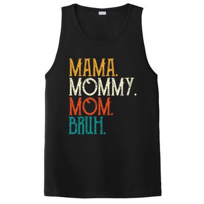 Mama Mommy Mom Bruh Funny Mothers Day Gifts for Mom PosiCharge Competitor Tank