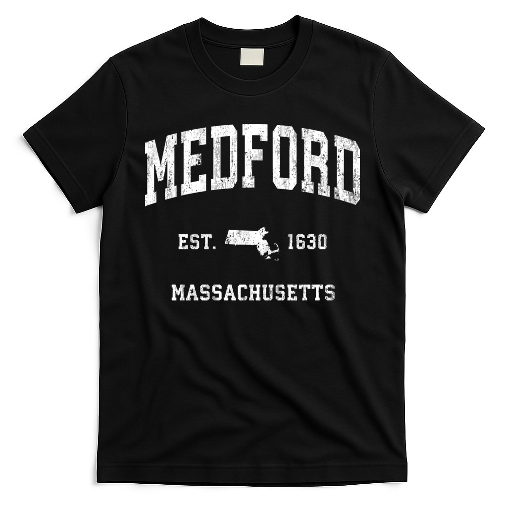 Medford Massachusetts Ma Vintage Athletic Sports T-Shirt