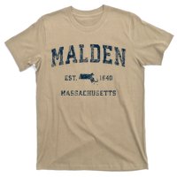 Malden Massachusetts Ma Vintage Sports T-Shirt