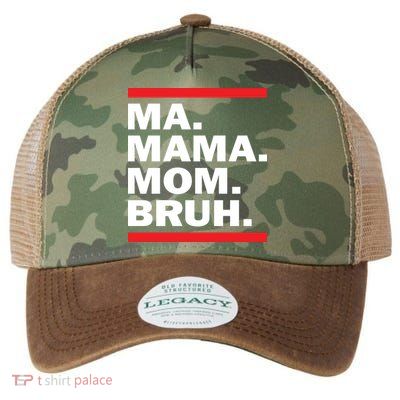 Ma Mama Mom Bruh Legacy Tie Dye Trucker Hat