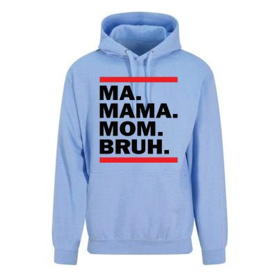 Ma Mama Mom Bruh Unisex Surf Hoodie