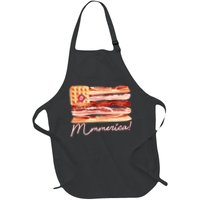 Mmmerica Bacon Waffle Merica Flag Apron