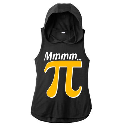 Mmmm Pi 3.14 Ladies PosiCharge Tri-Blend Wicking Draft Hoodie Tank