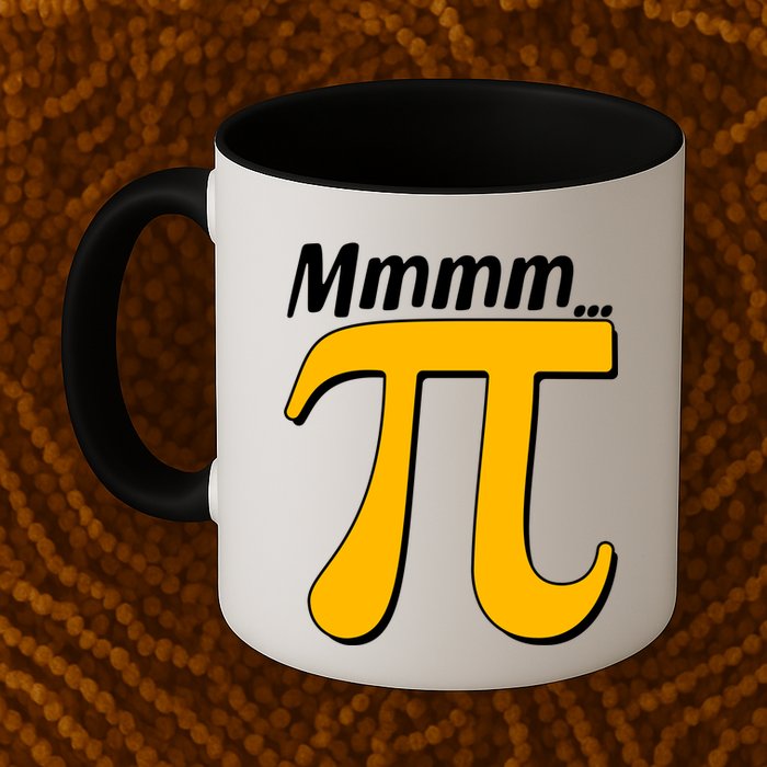 Mmmm Pi 3.14 Mug