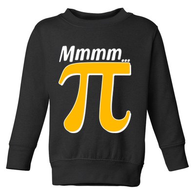 Mmmm Pi 3.14 Toddler Sweatshirt