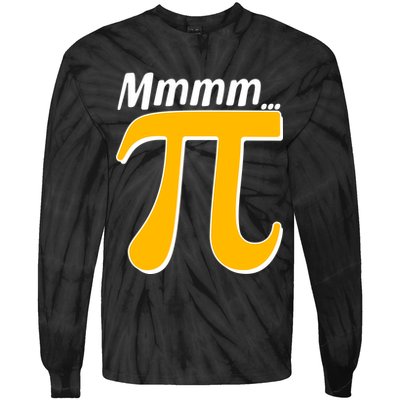 Mmmm Pi 3.14 Tie-Dye Long Sleeve Shirt