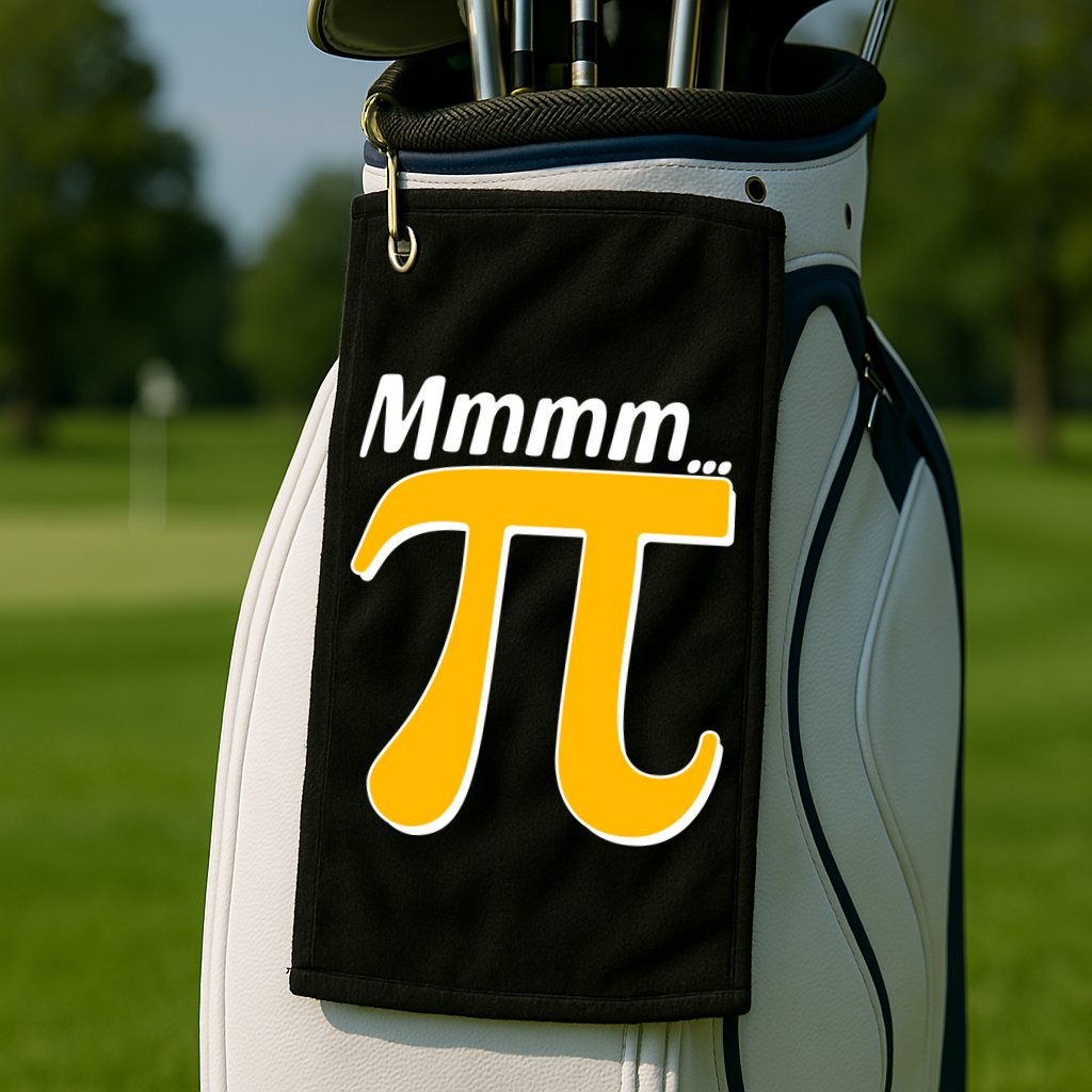 Mmmm Pi 3.14 Golf Towel