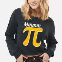 Mmmm Pi 3.14 Cropped Pullover Crew