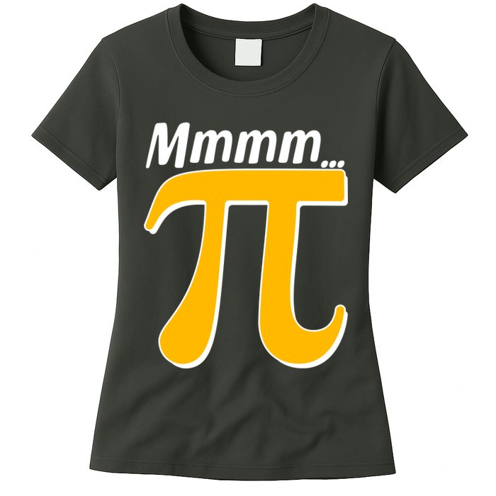 Mmmm Pi 3.14 Womens T-Shirt