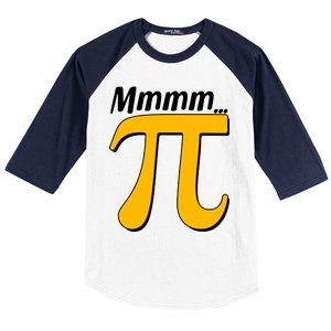 Mmmm Pi 3.14 Baseball Sleeve Shirt