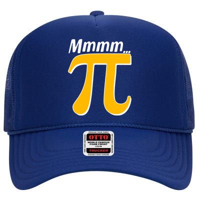 Mmmm Pi 3.14 High Crown Mesh Back Trucker Hat