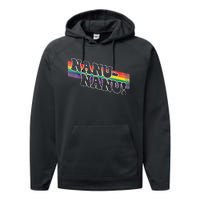 Mork & Mindy Nanu Rainbow Performance Fleece Hoodie