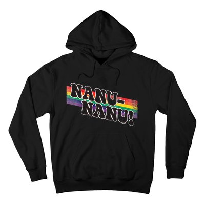 Mork & Mindy Nanu Rainbow Hoodie