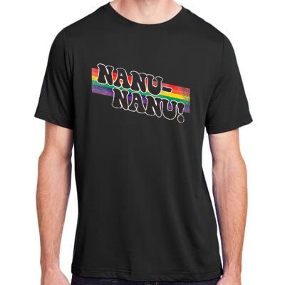 Mork & Mindy Nanu Rainbow Adult ChromaSoft Performance T-Shirt