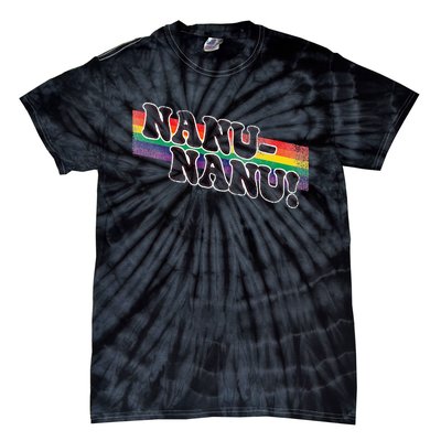 Mork & Mindy Nanu Rainbow Tie-Dye T-Shirt