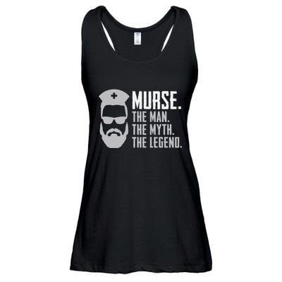 Murse Male Nurse Rn Lpn Cna Ladies Essential Flowy Tank