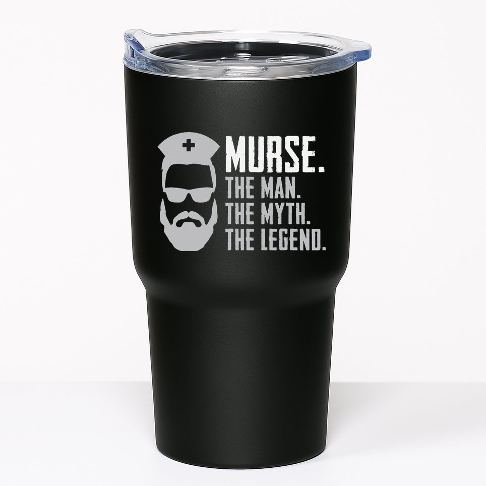 Murse Male Nurse Rn Lpn Cna Tumbler