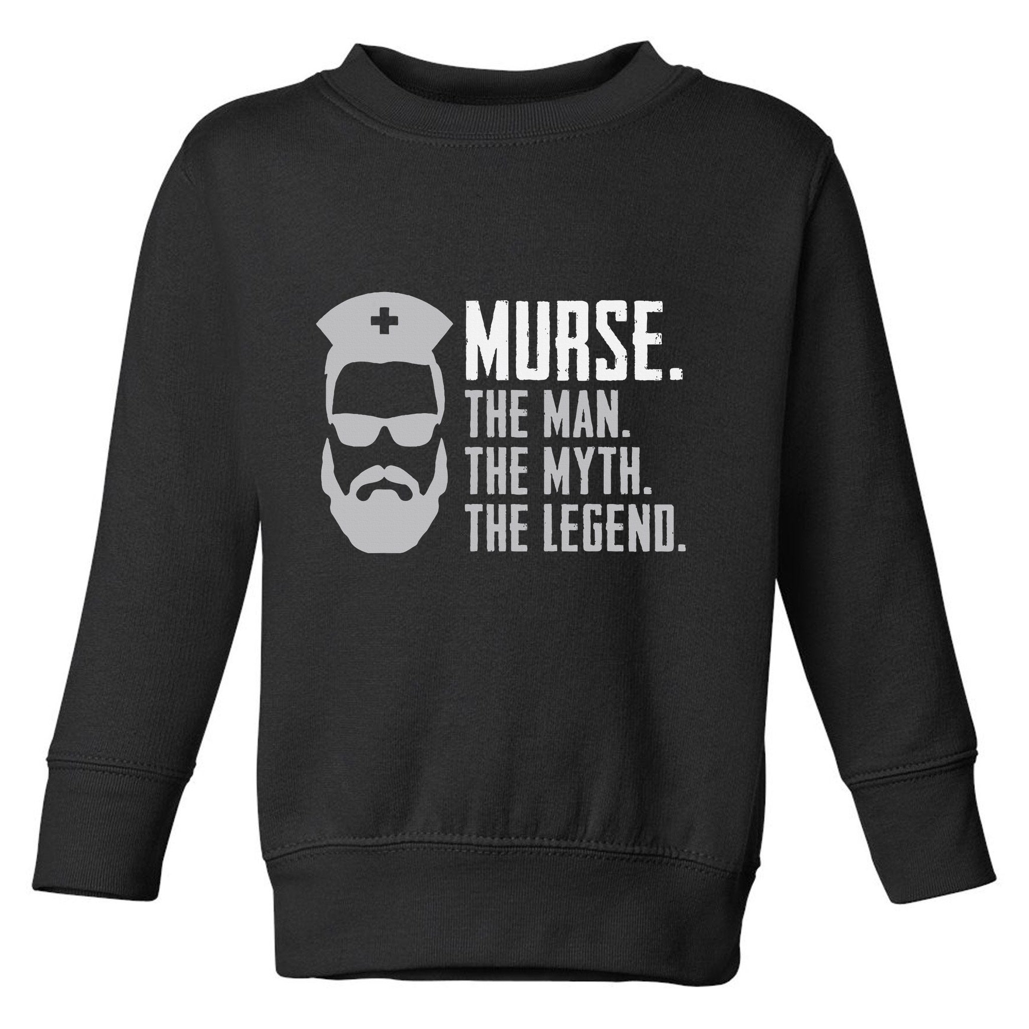 Murse Male Nurse Rn Lpn Cna Toddler Sweatshirt