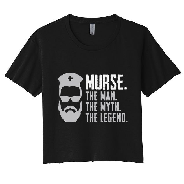 Murse Male Nurse Rn Lpn Cna Crop Top