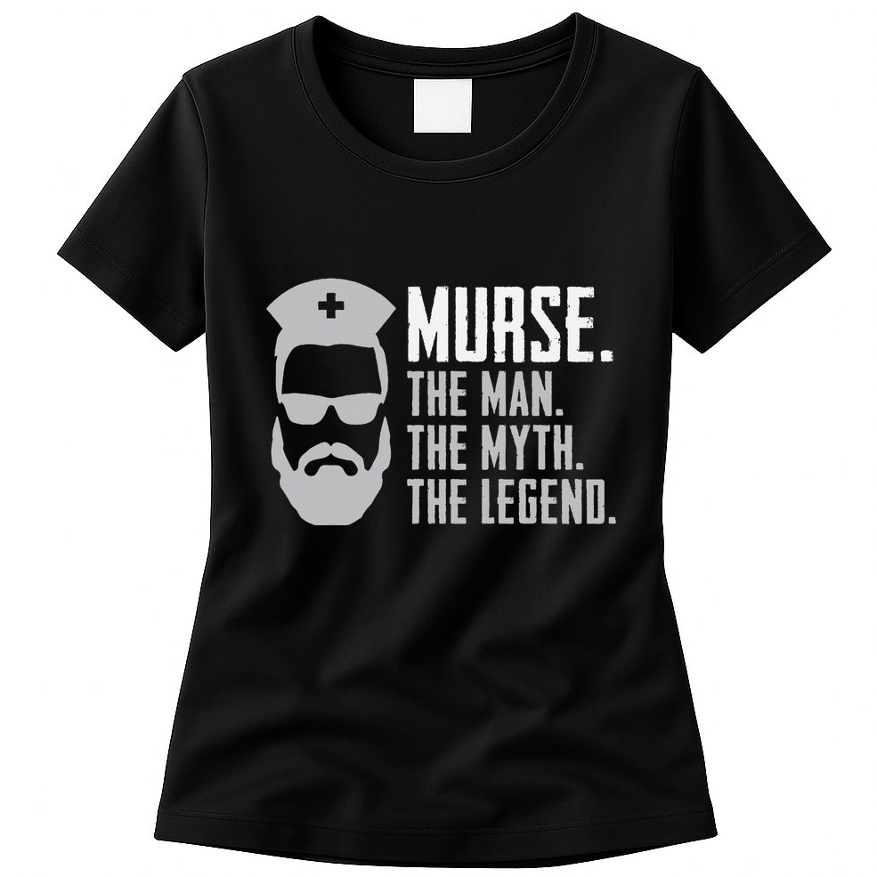 Murse Male Nurse Rn Lpn Cna Womens T-Shirt