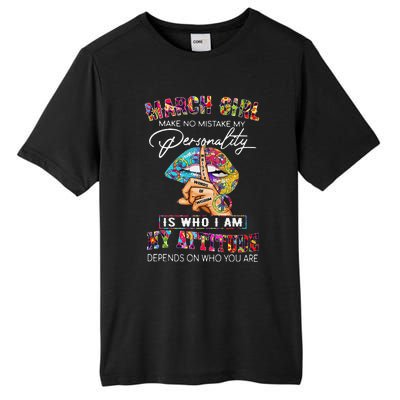 MARCH MAKE NO MISTAKE MY PERSONALITY Lips Hippie Tall Fusion ChromaSoft Performance T-Shirt